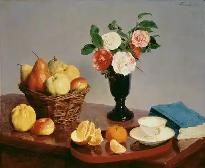 Fantin-Latour, Jean: Still Life with Fruit